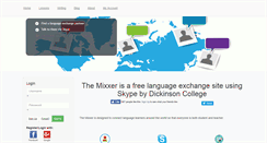 Desktop Screenshot of language-exchanges.org